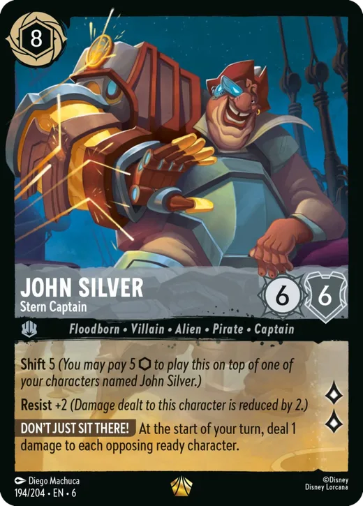 John Silver – Stern Captain