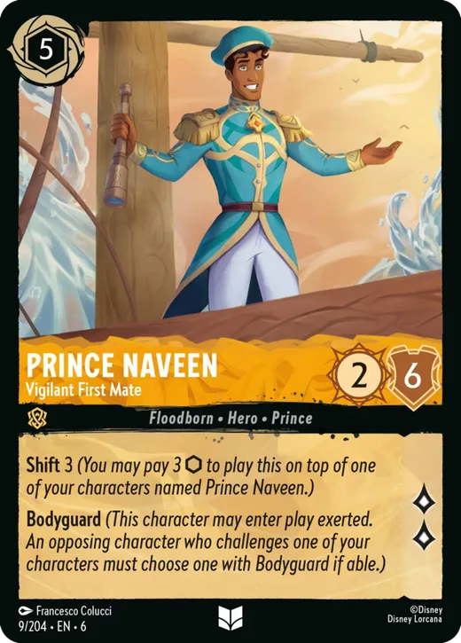 Prince Naveen – Vigilant First Mate