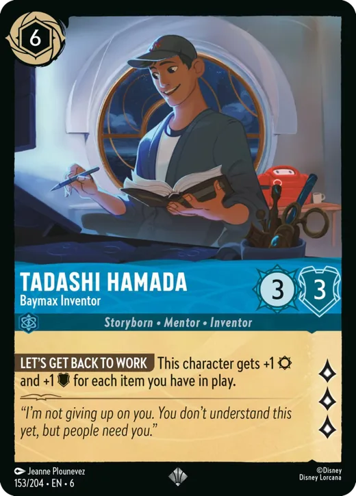 Tadashi Hamada – Baymax Inventor