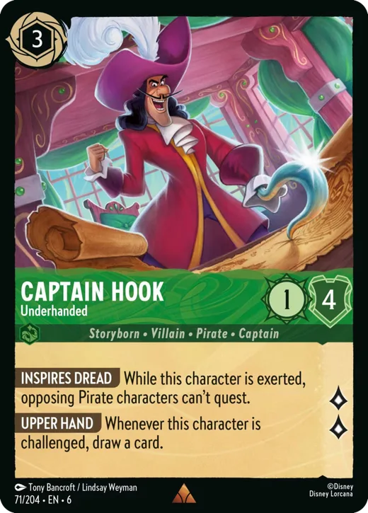 Captain Hook – Underhanded