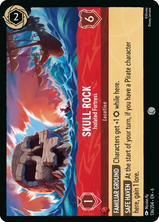 Skull Rock – Isolated Fortress