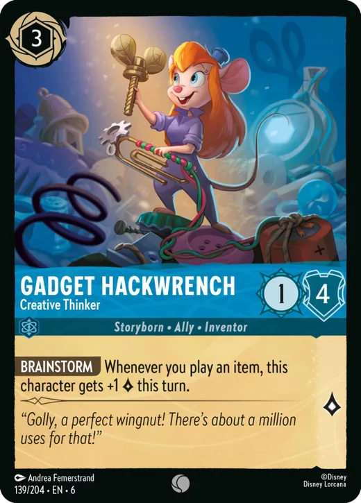 Gadget Hackwrench – Creative Thinker