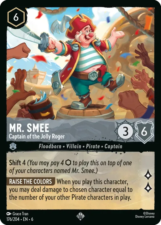 Mr. Smee – Captain of the Jolly Roger