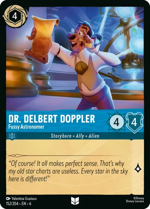 Dr. Delbert Doppler – Fussy Astronomer