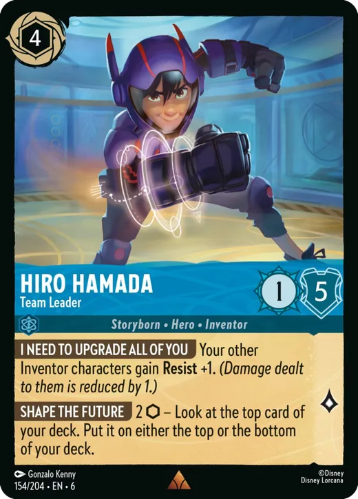Hiro Hamada – Team Leader