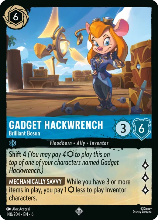 Gadget Hackwrench – Brilliant Bosun