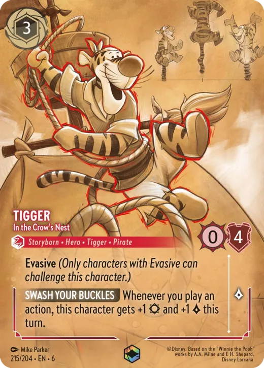 Tigger – In the Crow's Nest