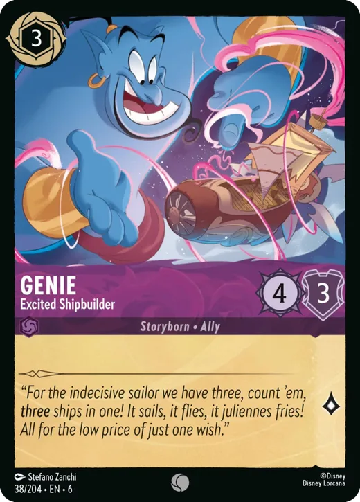 Genie – Excited Shipbuilder