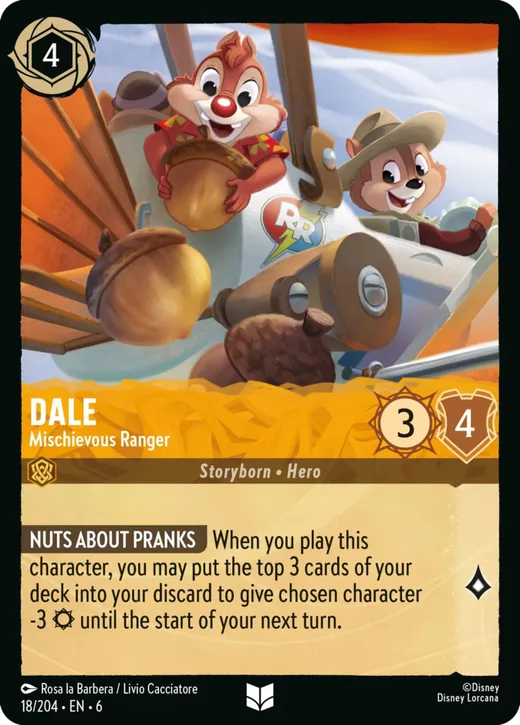Dale – Mischievous Ranger