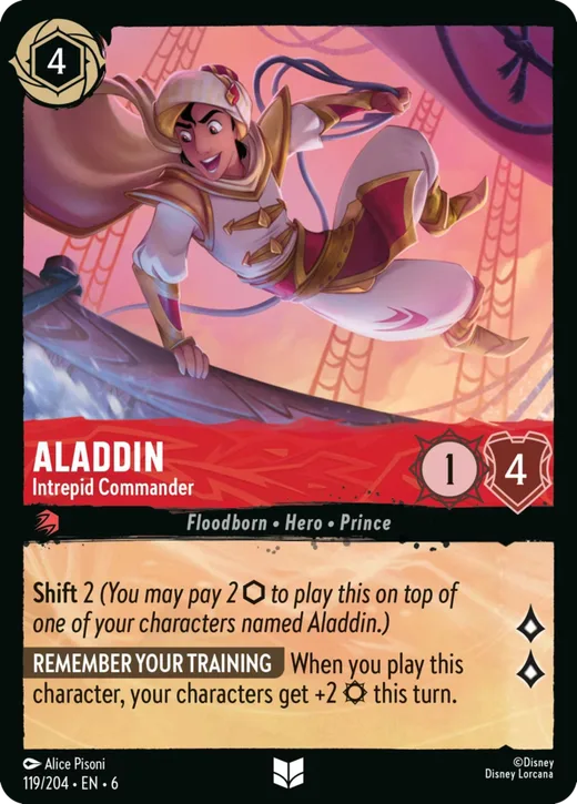 Aladdin – Intrepid Commander