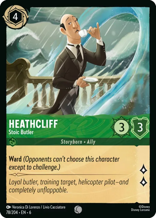 Heathcliff – Stoic Butler