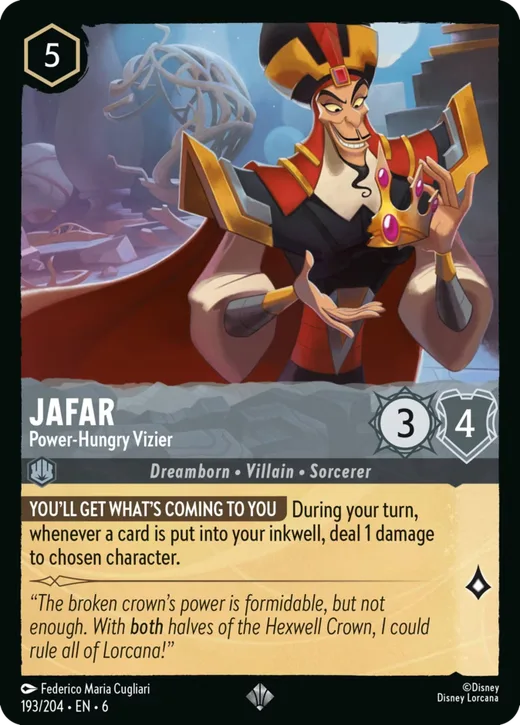 Jafar – Power-Hungry Vizier