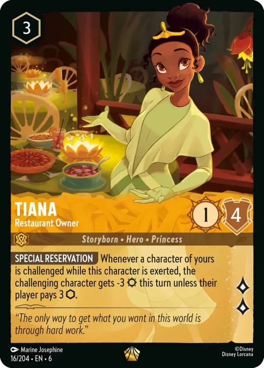 Tiana – Restaurant Owner