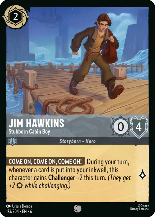 Jim Hawkins – Stubborn Cabin Boy