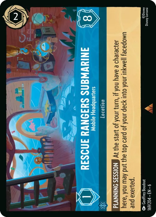 Rescue Rangers Submarine – Mobile Headquarters