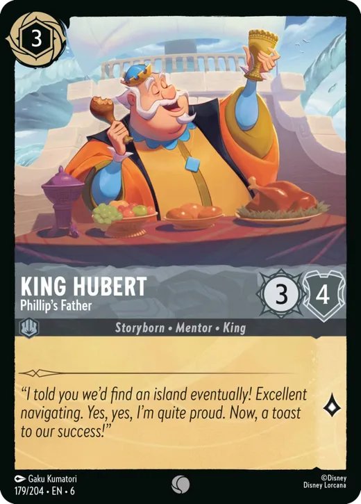 King Hubert – Phillip's Father