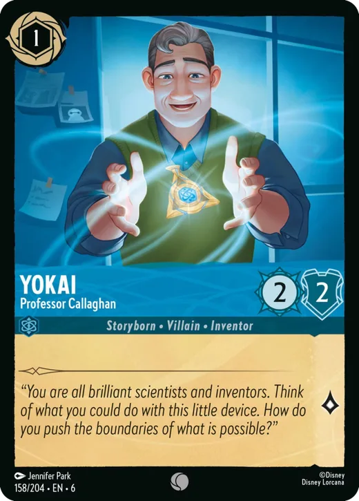 Yokai – Professor Callaghan