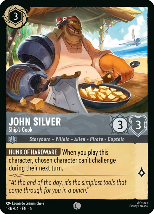 John Silver – Ship's Cook