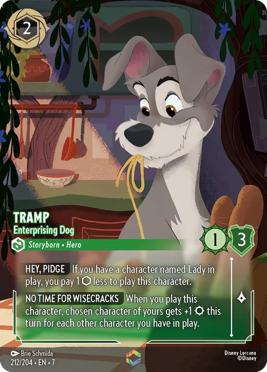 Tramp – Enterprising Dog