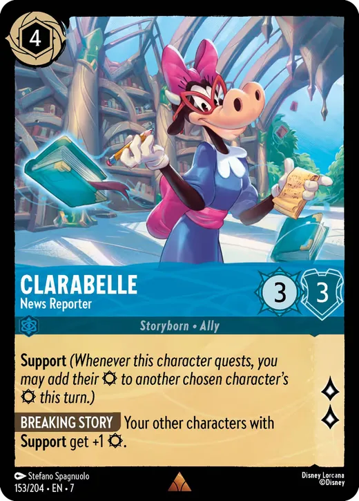 Clarabelle – News Reporter
