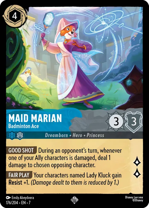 Maid Marian – Badminton Ace