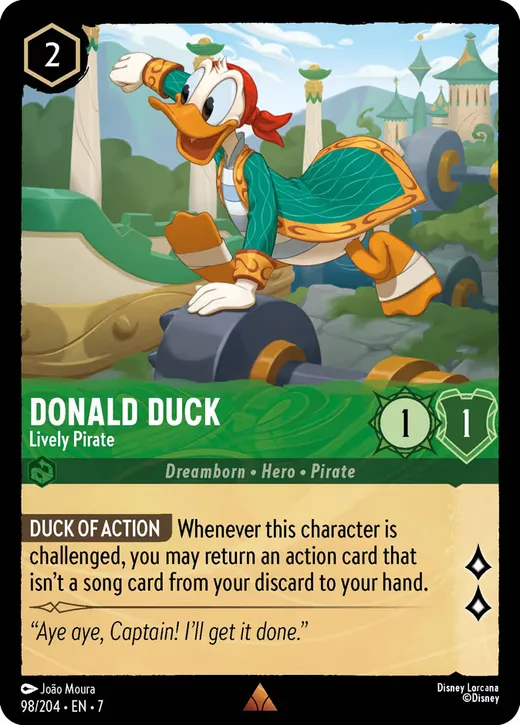 Donald Duck – Lively Pirate