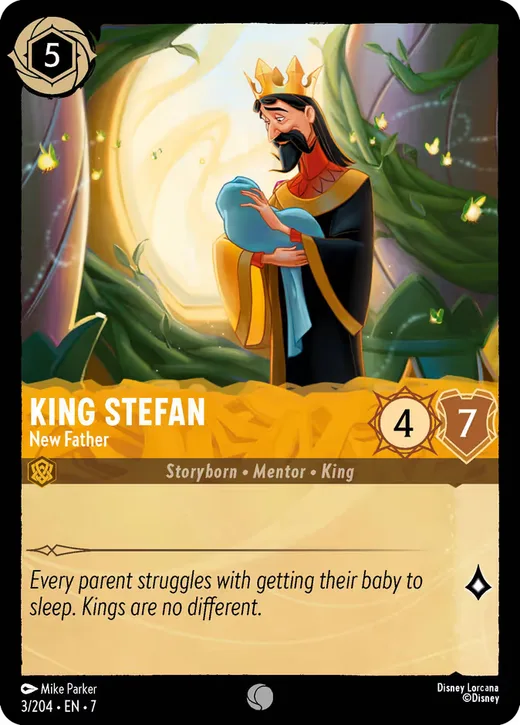 King Stefan – New Father