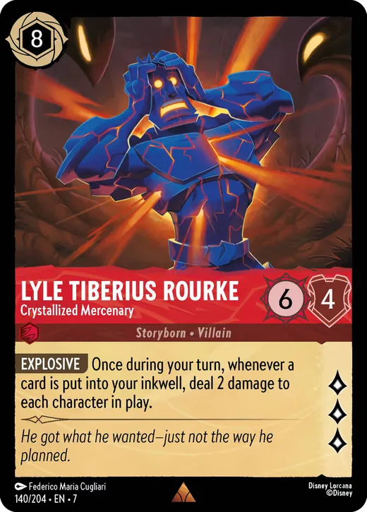 Lyle Tiberius Rourke – Crystallized Mercenary