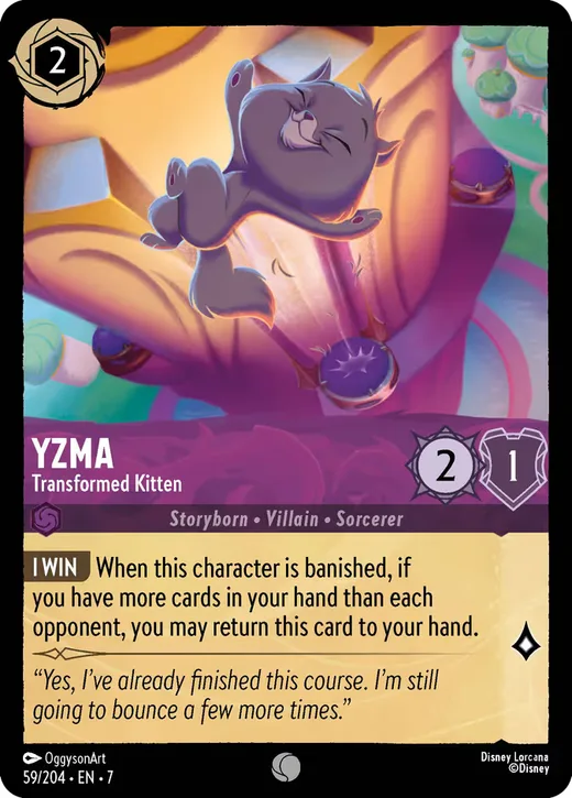 Yzma – Transformed Kitten