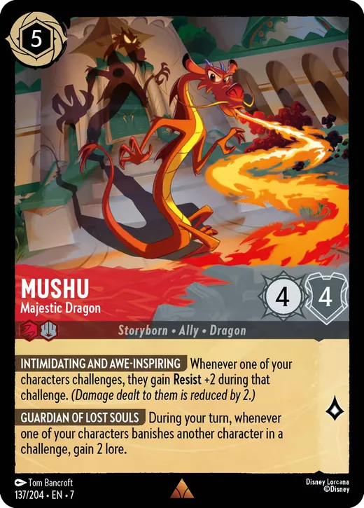 Mushu – Majestic Dragon
