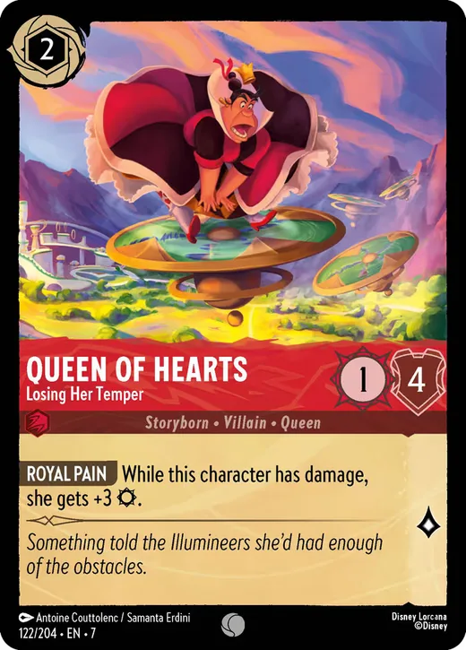 Queen of Hearts – Losing Her Temper