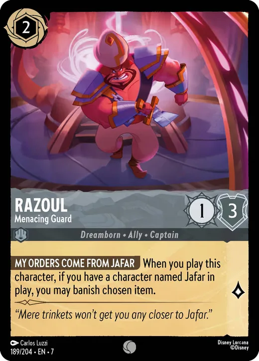 Razoul – Menacing Guard