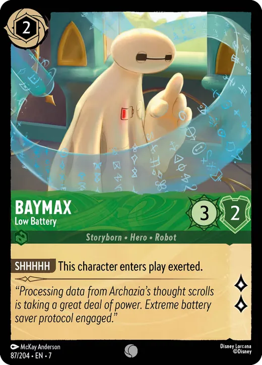 Baymax – Low Battery