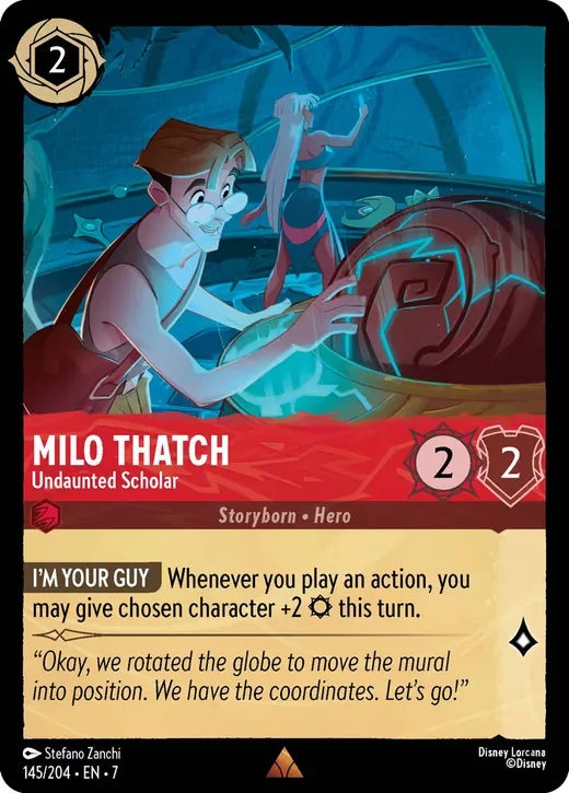 Milo Thatch – Undaunted Scholar