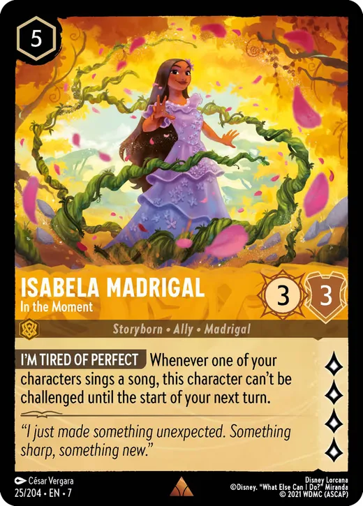 Isabela Madrigal – In the Moment