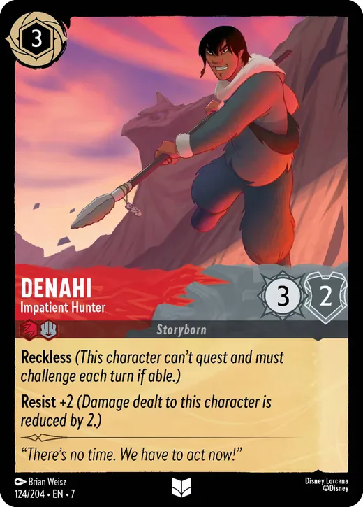Denahi – Impatient Hunter