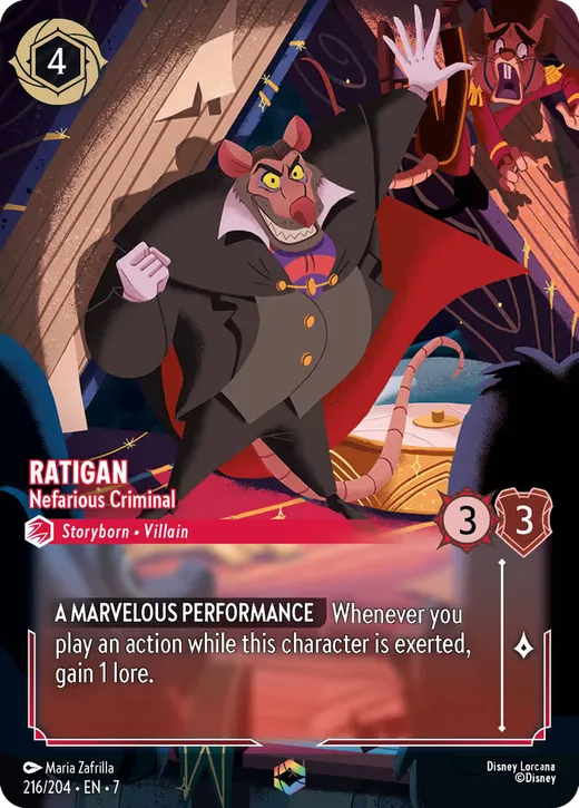 Ratigan – Nefarious Criminal