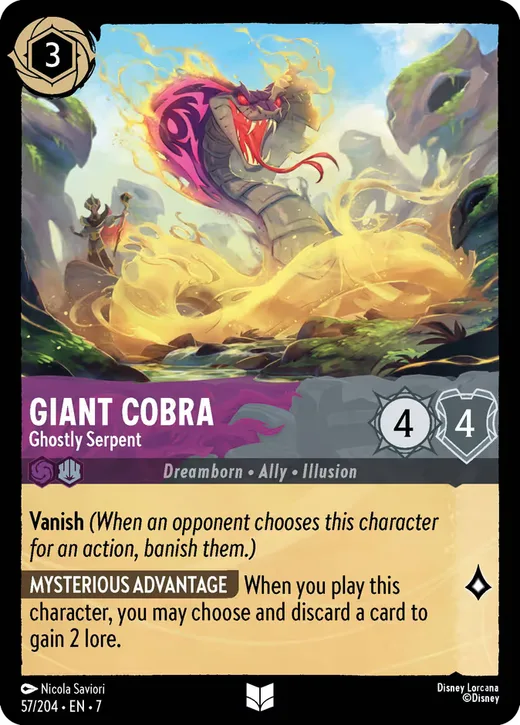 Giant Cobra – Ghostly Serpent