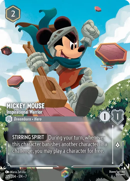Mickey Mouse – Inspirational Warrior