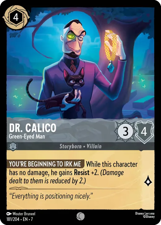 Dr. Calico – Green-Eyed Man