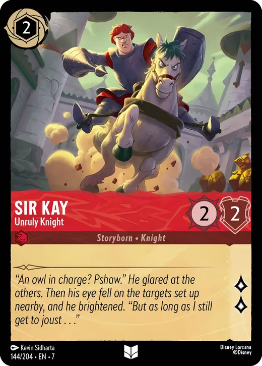 Sir Kay – Unruly Knight