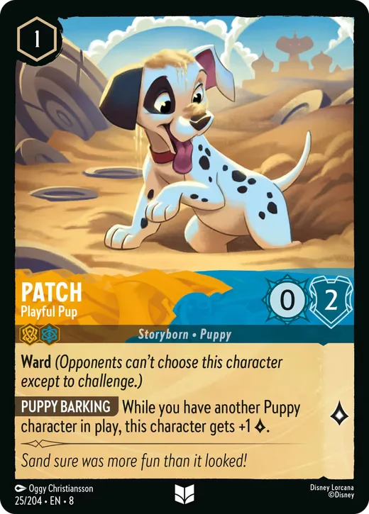 Patch – Playful Pup