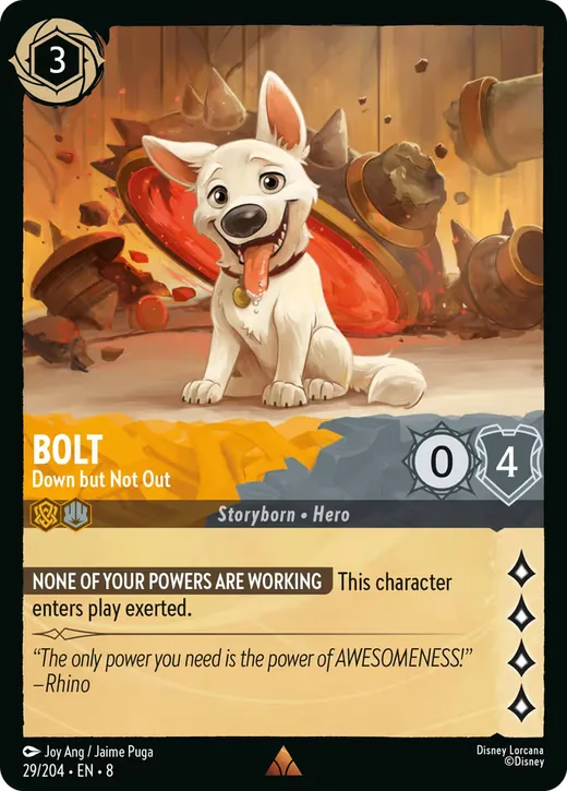 Bolt – Down but Not Out