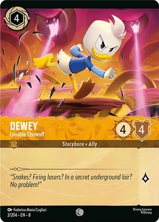 Dewey – Lovable Showoff