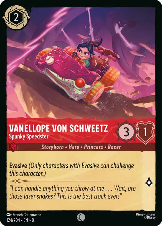 Vanellope Von Schweetz – Spunky Speedster