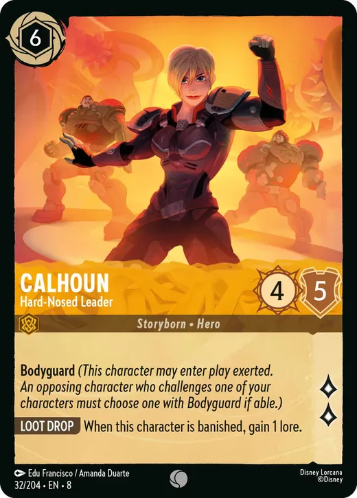 Calhoun – Hard-Nosed Leader