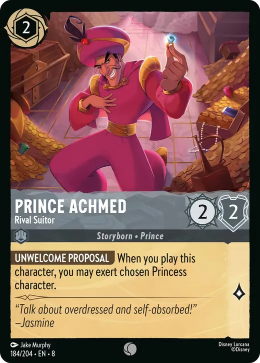 Prince Achmed – Rival Suitor