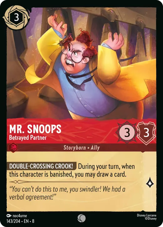Mr. Snoops – Betrayed Partner