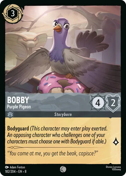 Bobby – Purple Pigeon