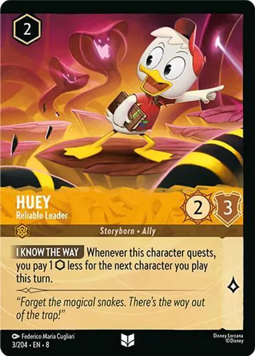 Huey – Reliable Leader